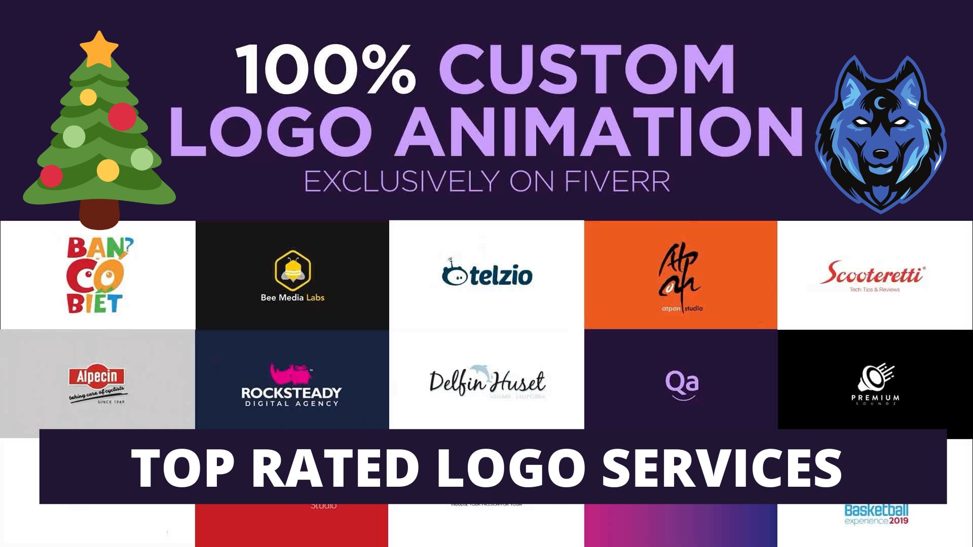 Create proficient custom 2d logo animation for intro and outro by  Bbn_digital | Fiverr