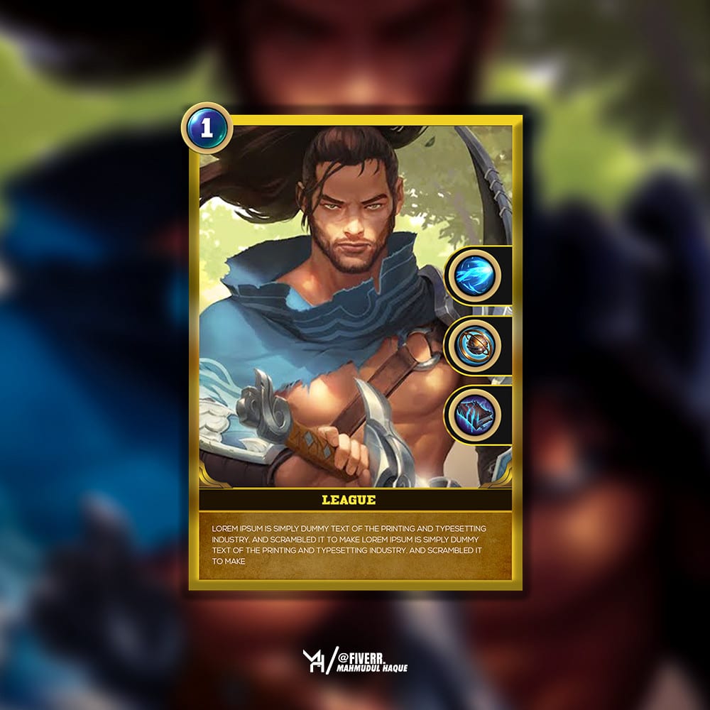 Unique nft crypto art card game card pokemon by Tawfikatasnim | Fiverr