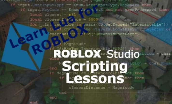 Teach you how to code luau in roblox and make games by Sbobster