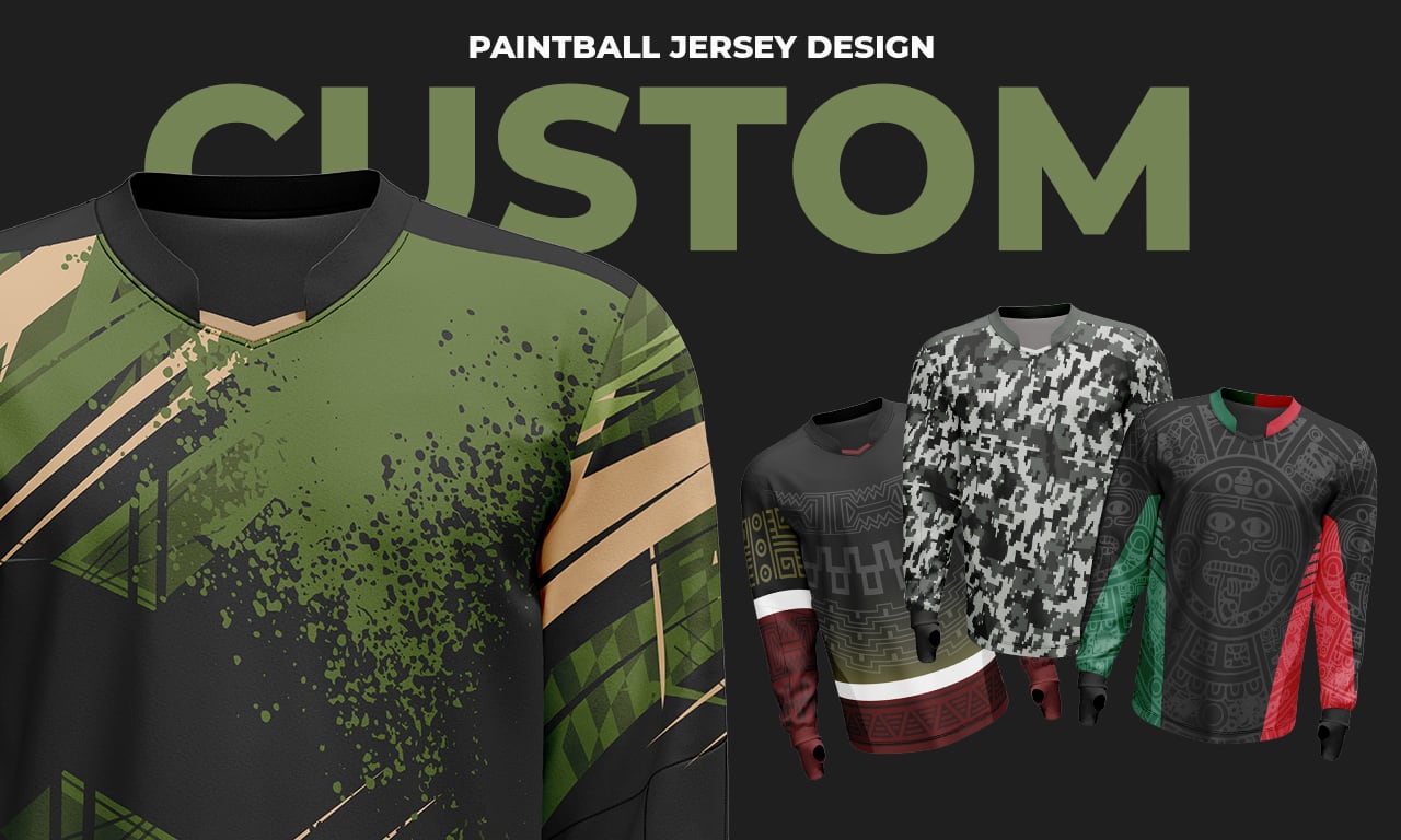 Custom Paintball Jersey Design