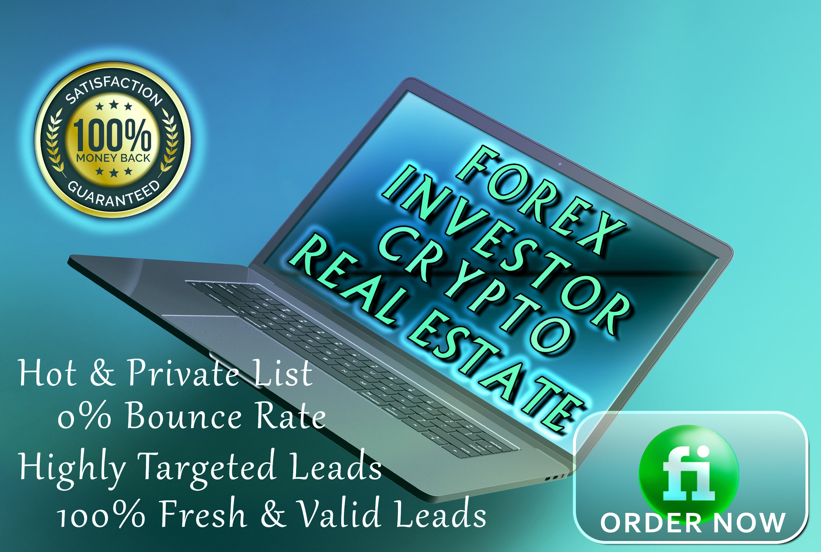 Provide hot fresh forex lead investor crypto lead generation by  Mahidyhassan | Fiverr
