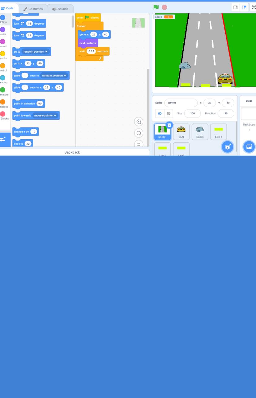 make 2d games using scratch