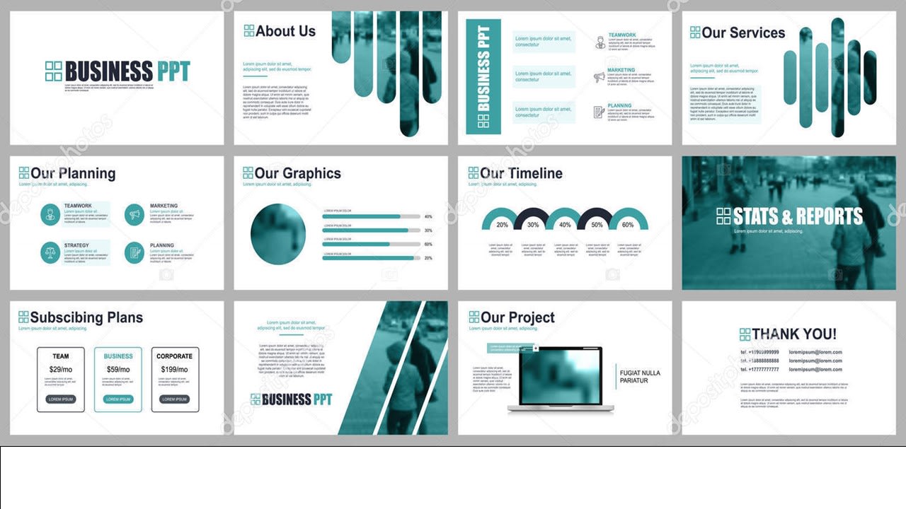 Powerpoint Template Stock Illustrations – 14,718, 44% OFF