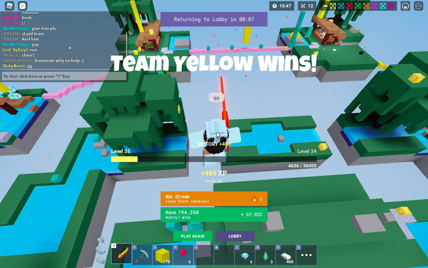 I Became DREAM In Roblox Bedwars! 