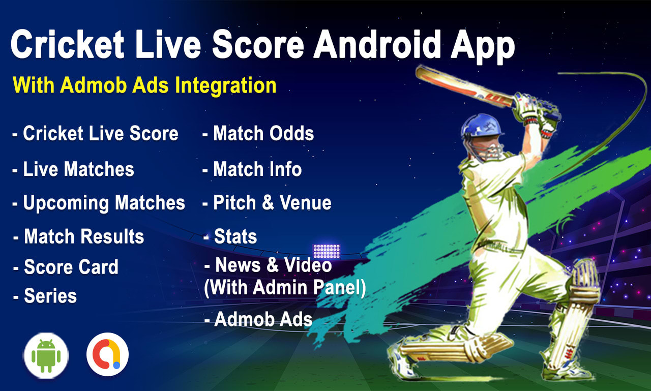Cricket Live Score Android App Source Code By OWNInfoSoft