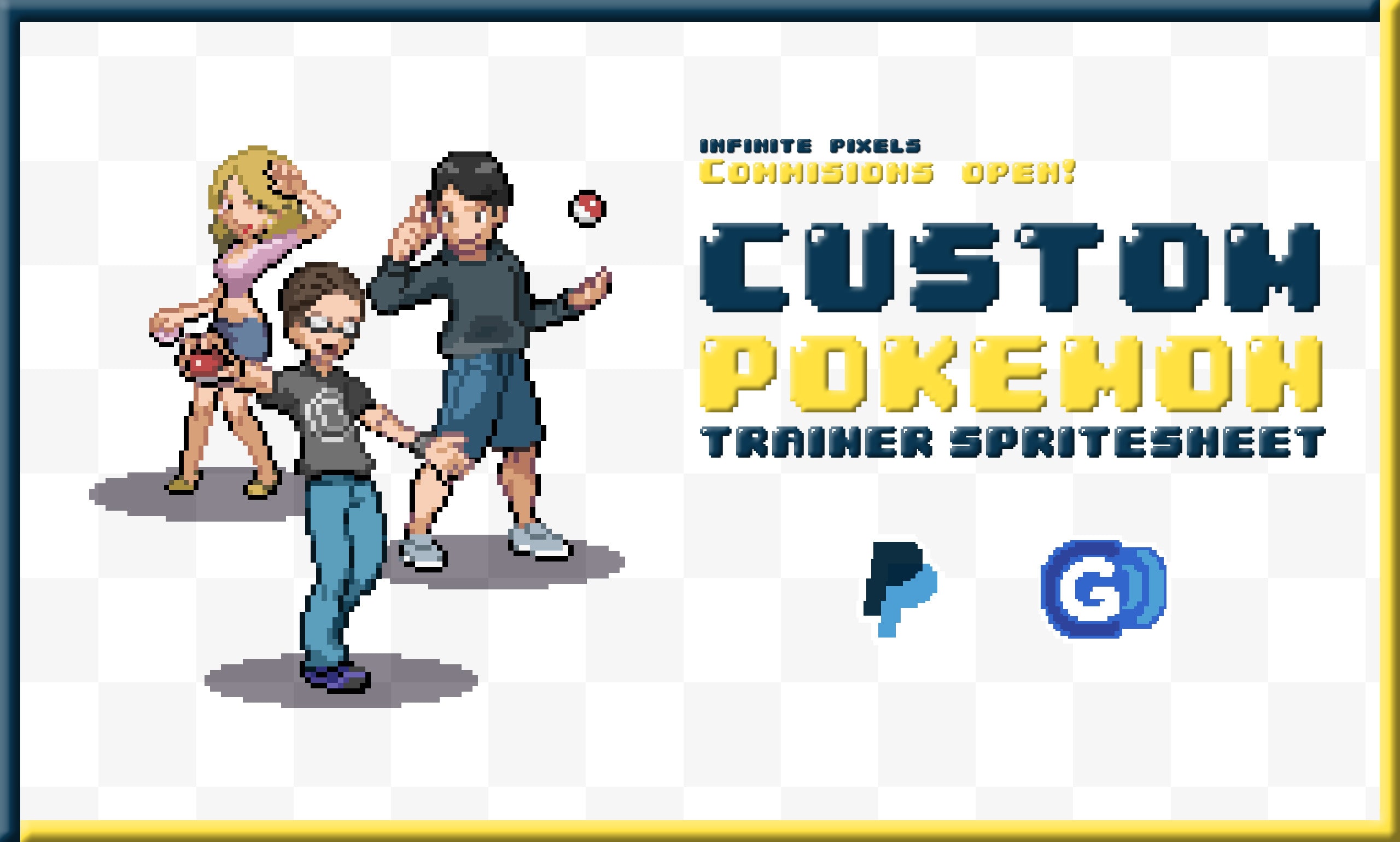 Pokemon Trainer Red from the original Pokemon games sprite is from