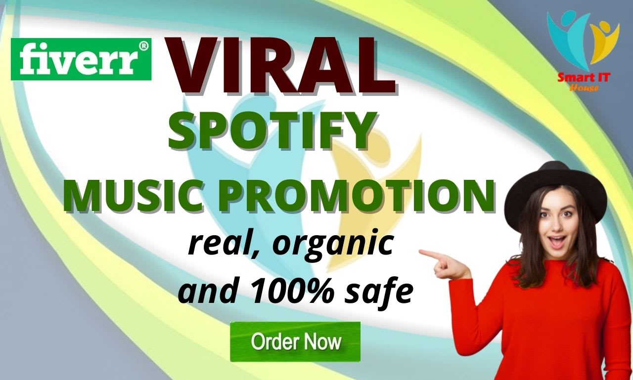 Organic viral  music promotion, Spotify music promotion, music viral