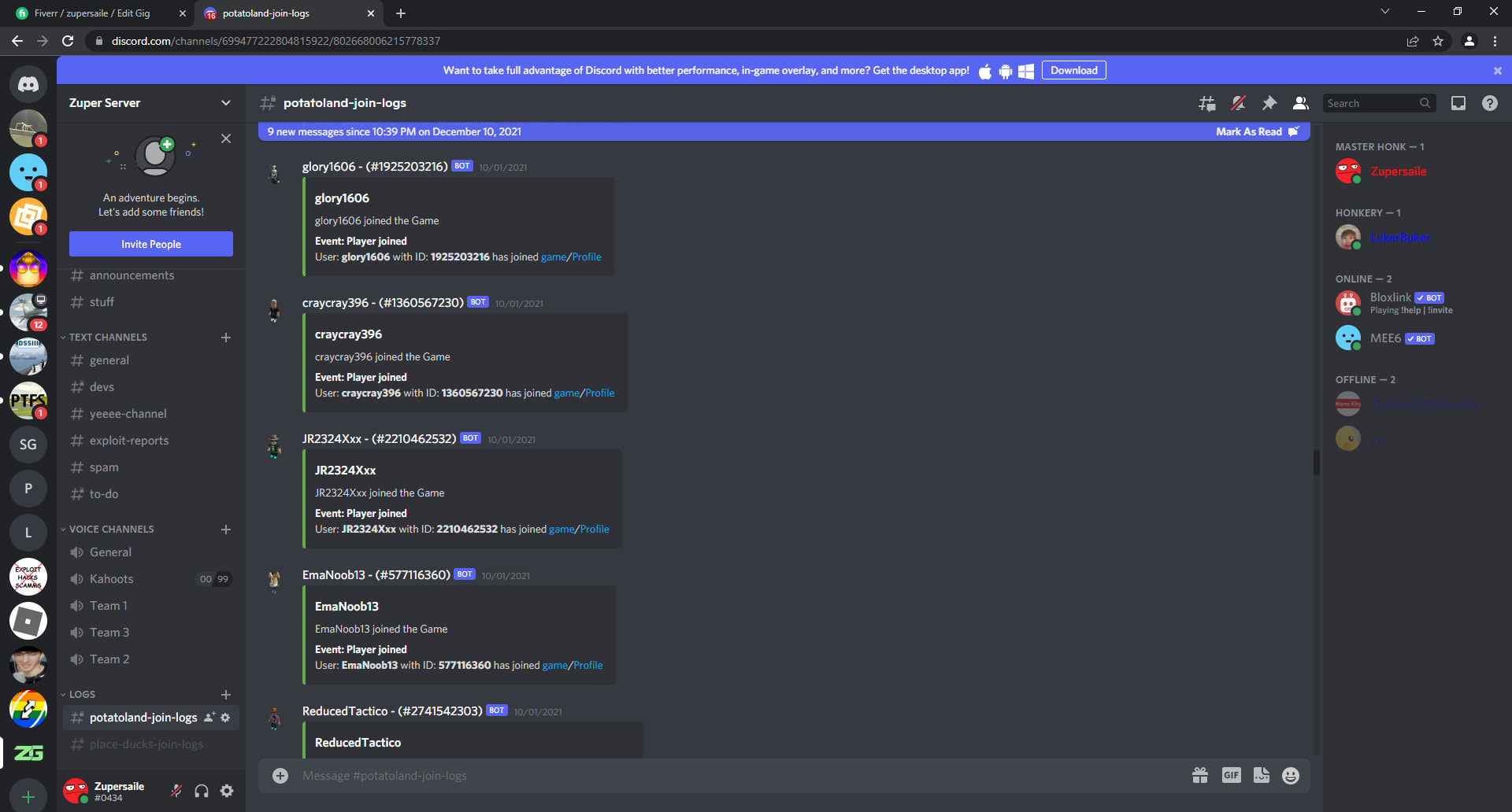 How To Send Information To Discord Webhooks From Roblox 