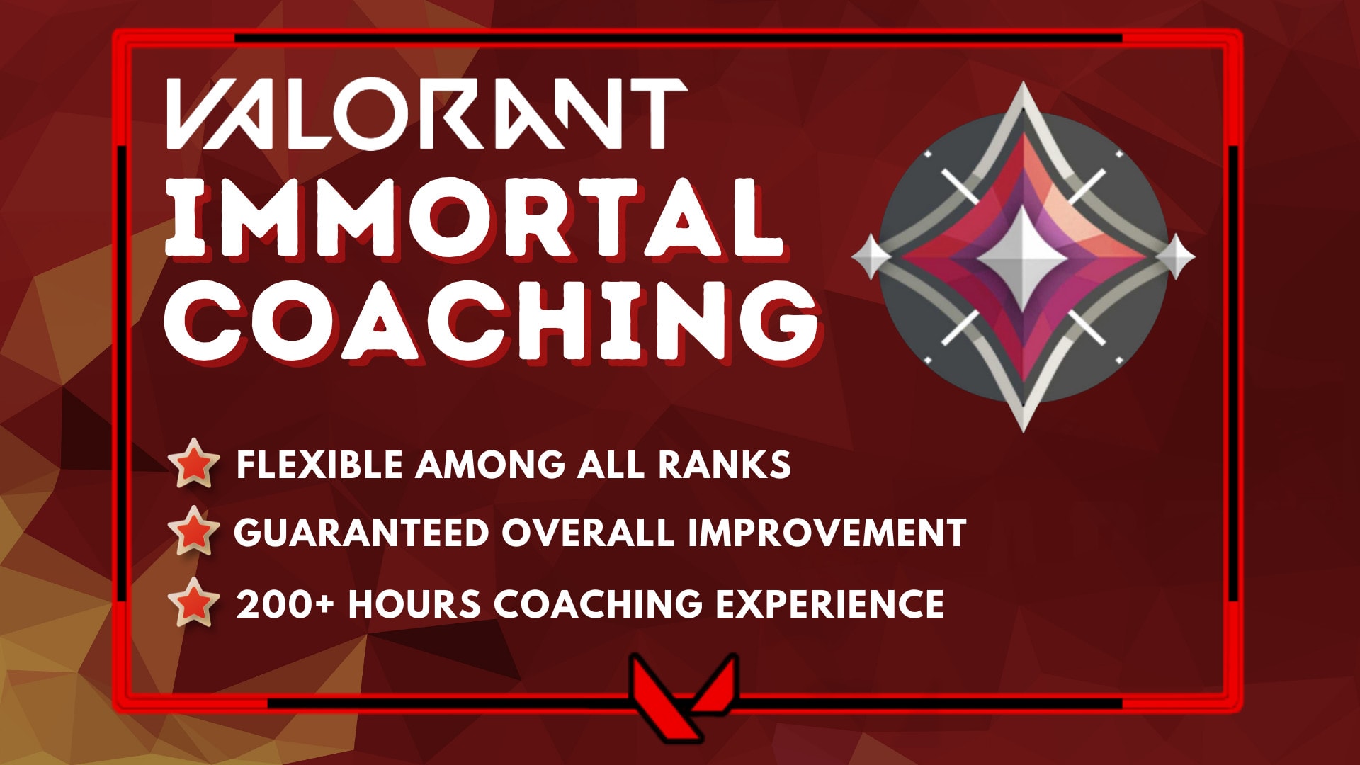 be your high elo immortal valorant coach