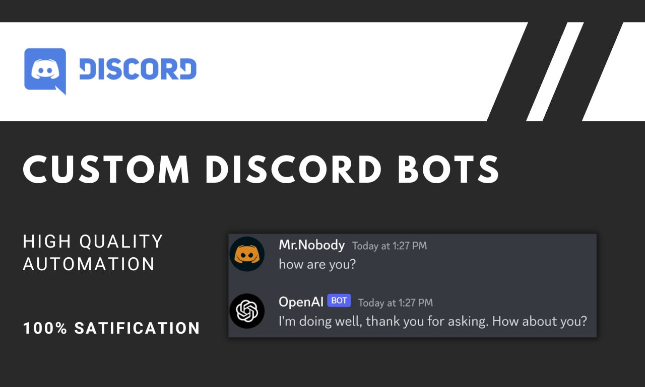 Create a discord bot by Darkdevil364