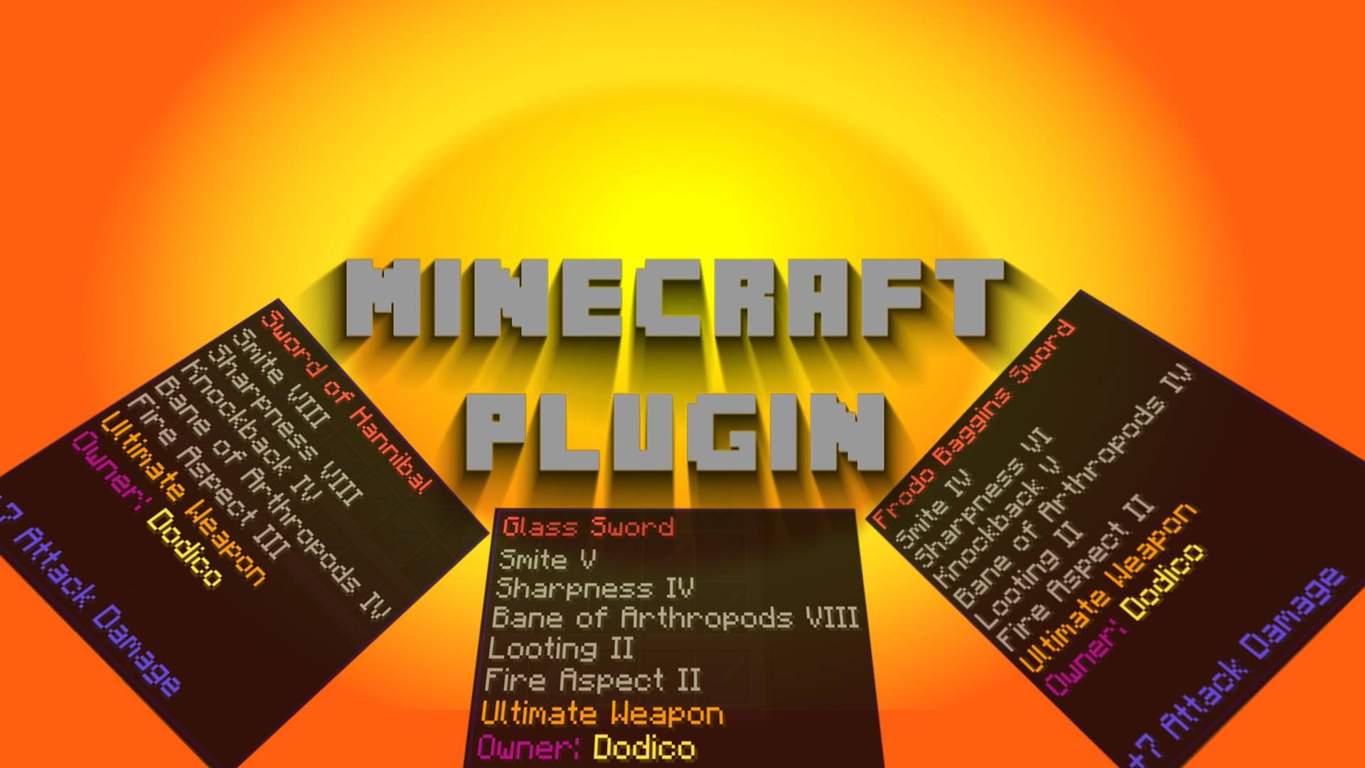 Create A Custom Minecraft Bukkit Sword Plugin By Dodico Fiverr