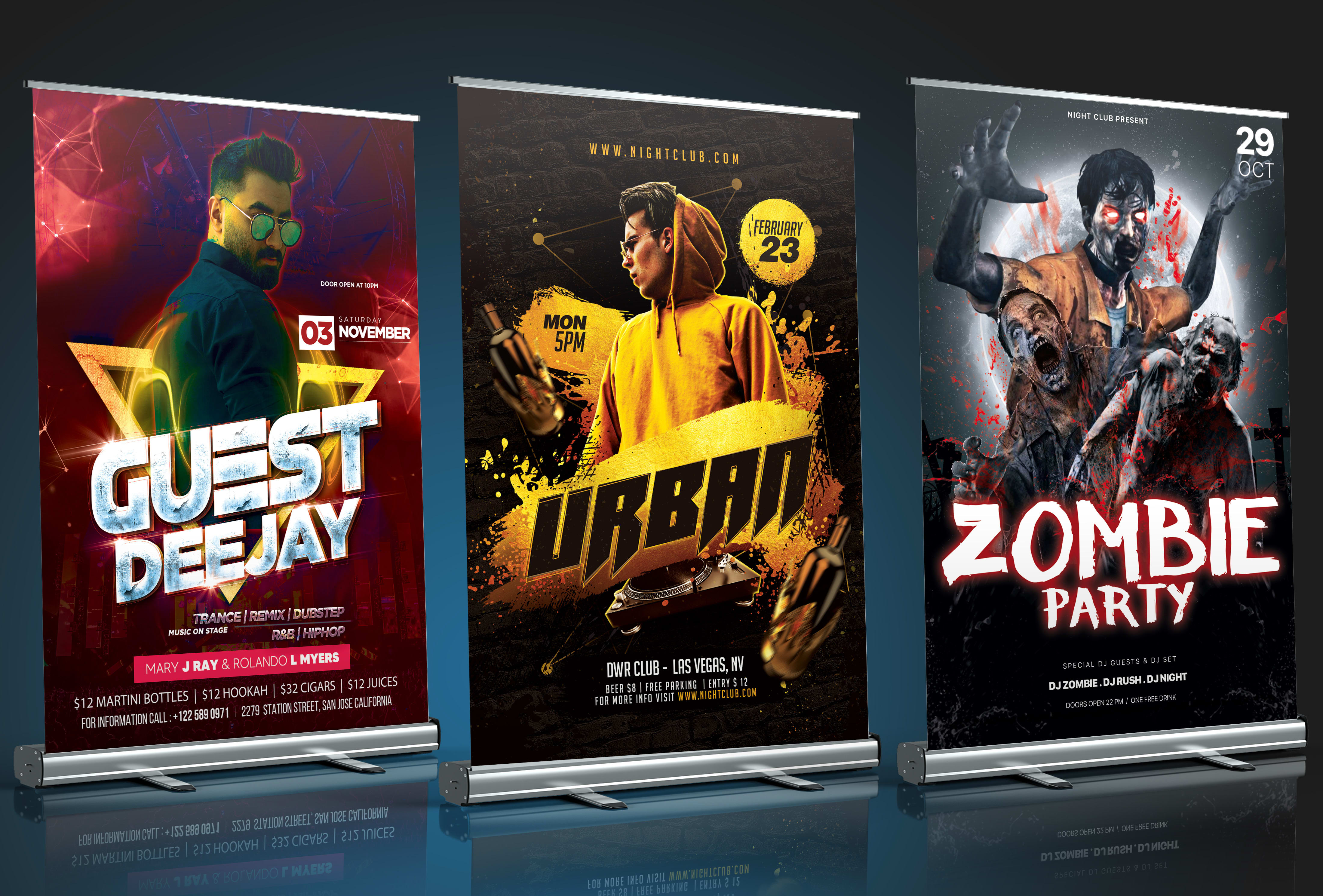 Sound Rush Flyer  Flyer, Flyer design templates, Poster design