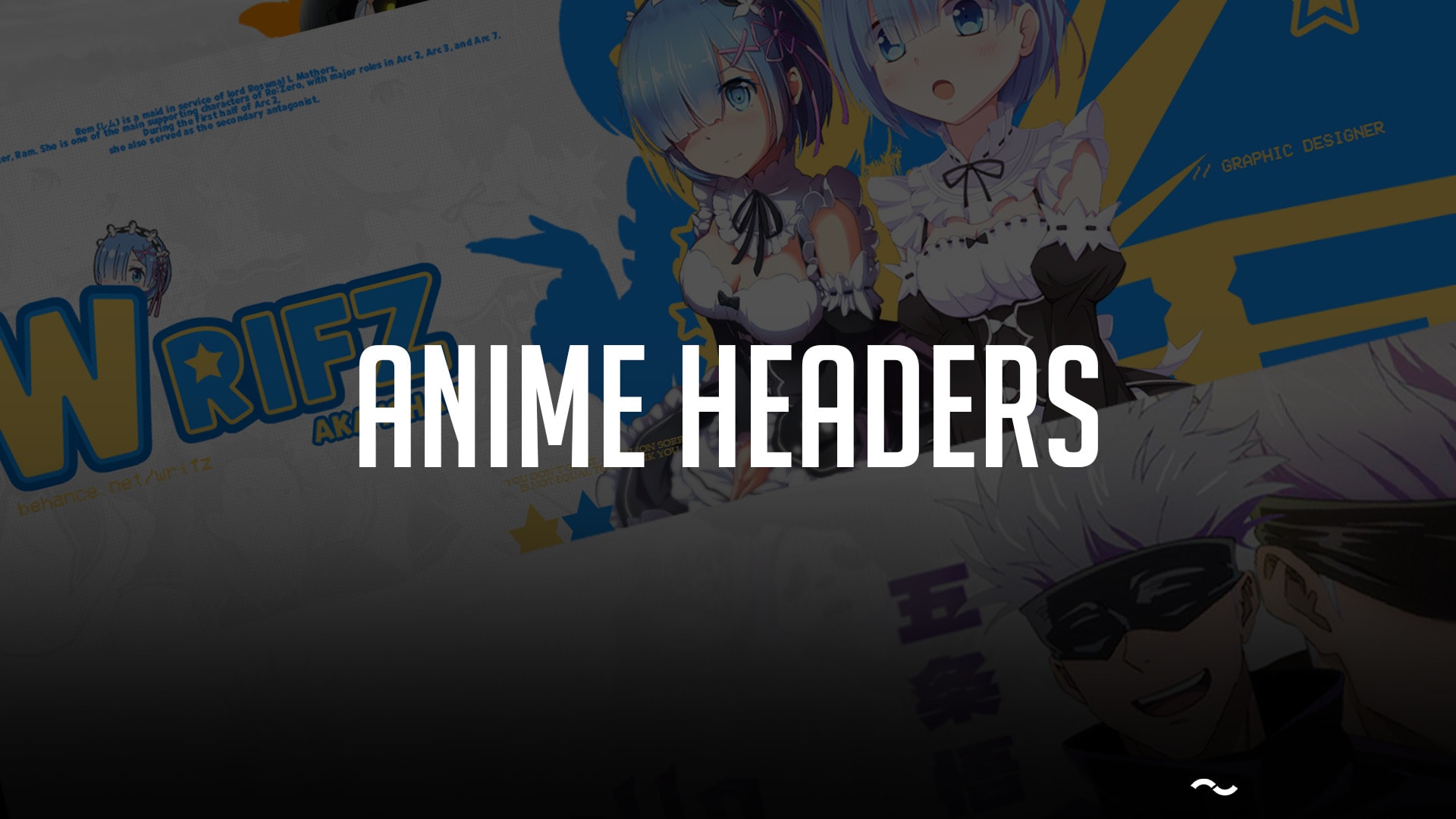 Make anime headers for you by Kaizzhype | Fiverr