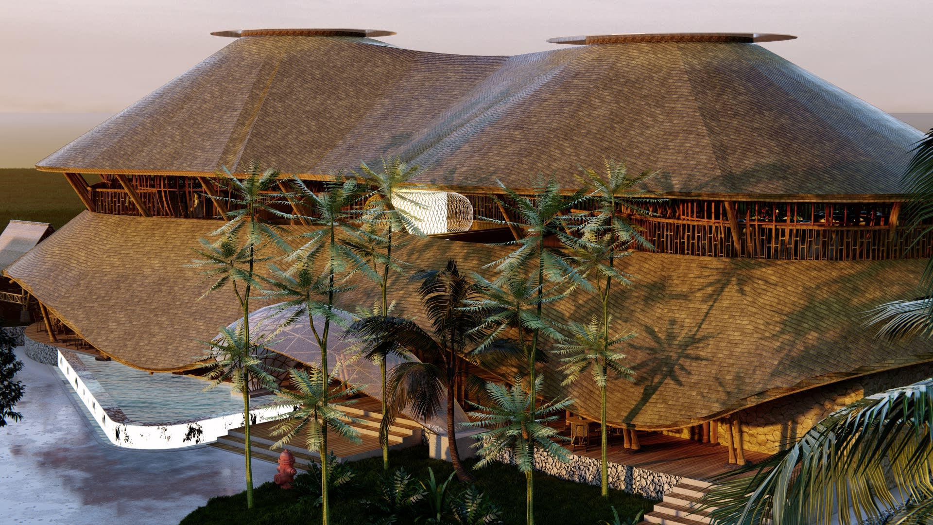 Make bamboo architecture design by Zainuddindin Fiverr