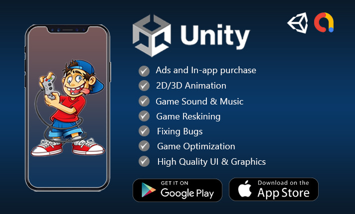 Do unity game development for mobile and pc by Adil_unity_dev | Fiverr