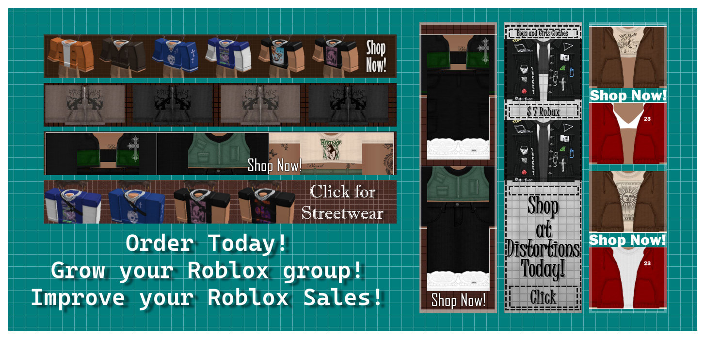 Make custom high quality roblox clothing for you by Vegacaad