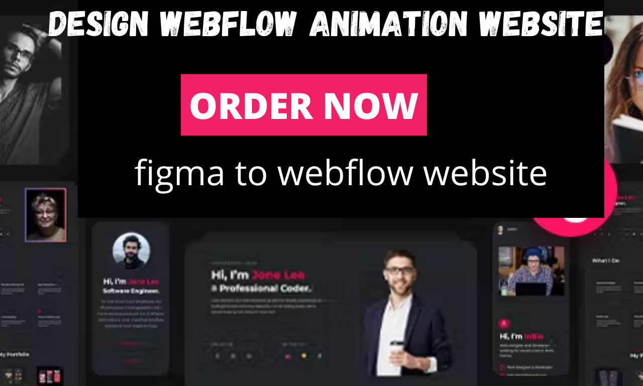Design webflow website, webflow animation website, figma to webflow website  by Crystal_davis1 | Fiverr