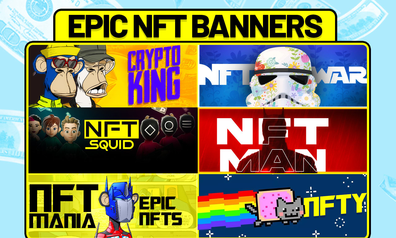 Design nft banner, crypto banner and opensea header by Jerrygraphicx |  Fiverr