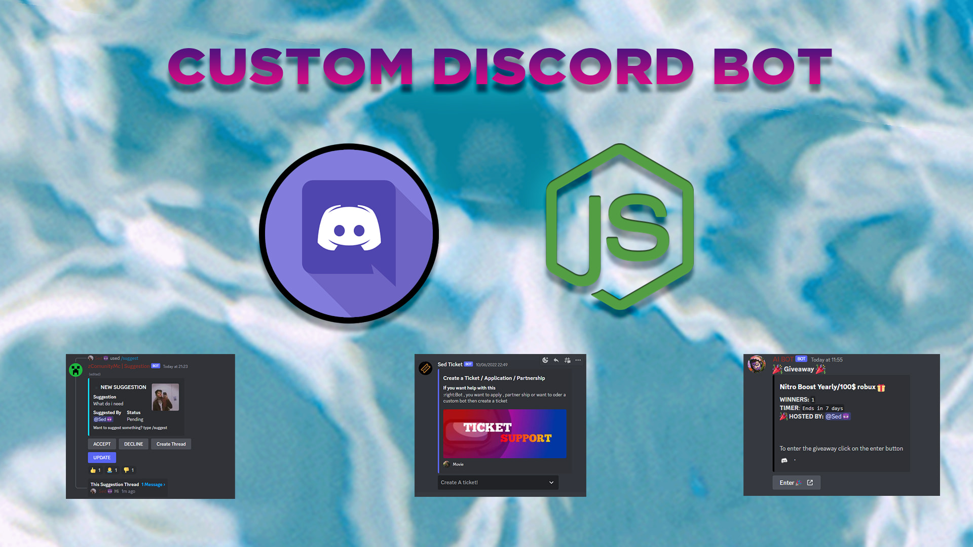 How to add a custom Discord bot in Threado