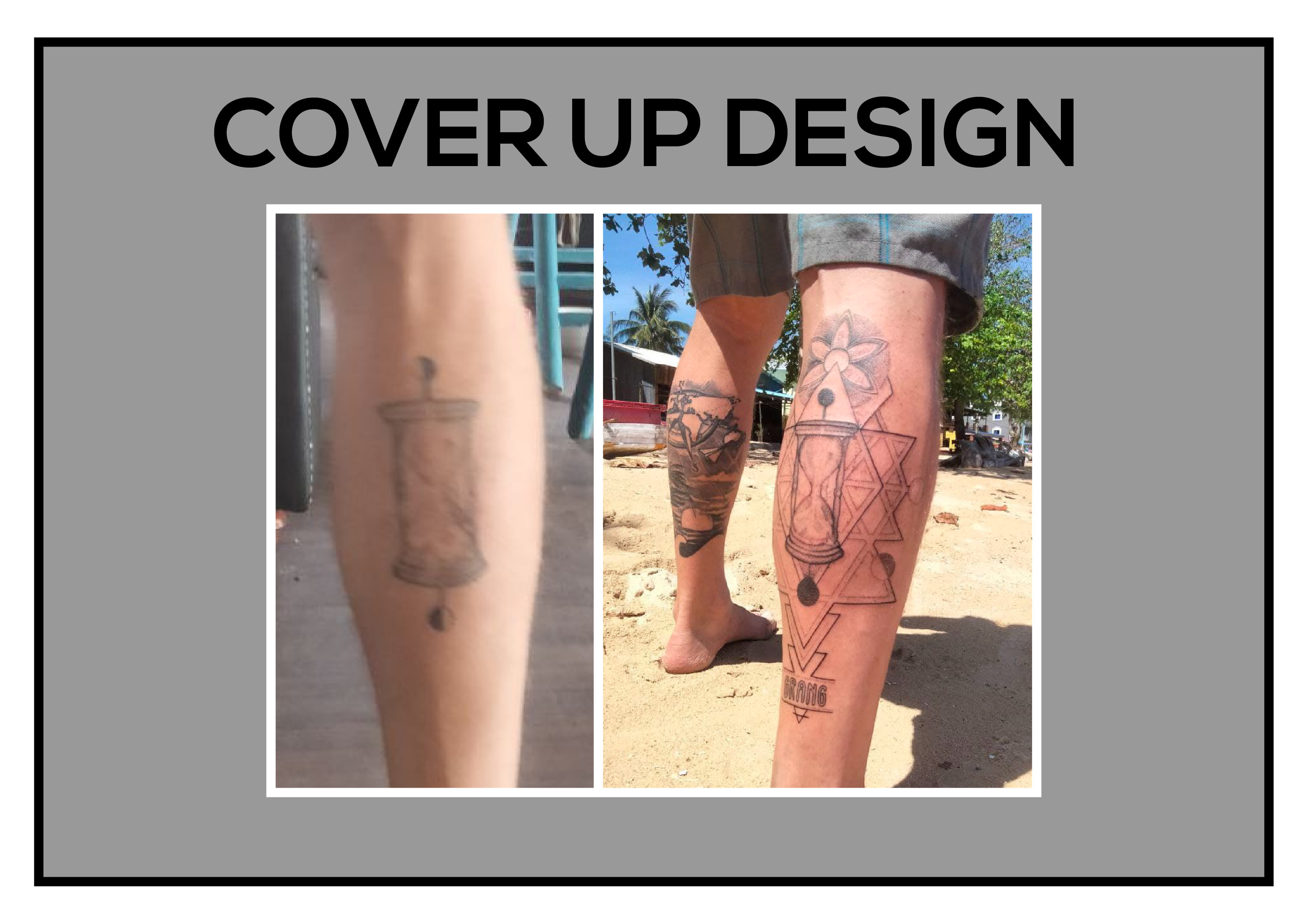 Cover-Up Tattoo by lady Tattooist at Rs 600/square inch in Navi