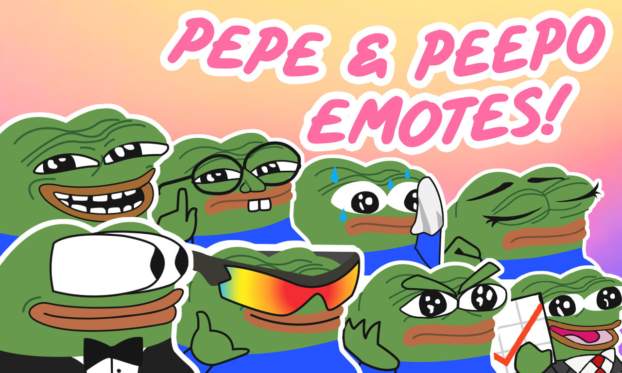 Peepo Pepe Emotes For Your Twitch Discord 1x | ubicaciondepersonas.cdmx ...
