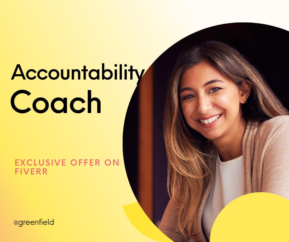 Be your accountability coach by Greenfieldgroup | Fiverr