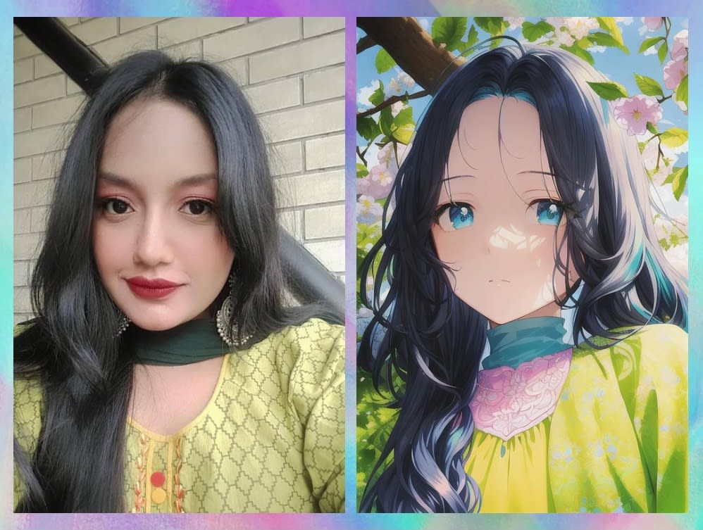 Change your selfie picture into an anime cartoon gf bf gift by Ftd_team |  Fiverr