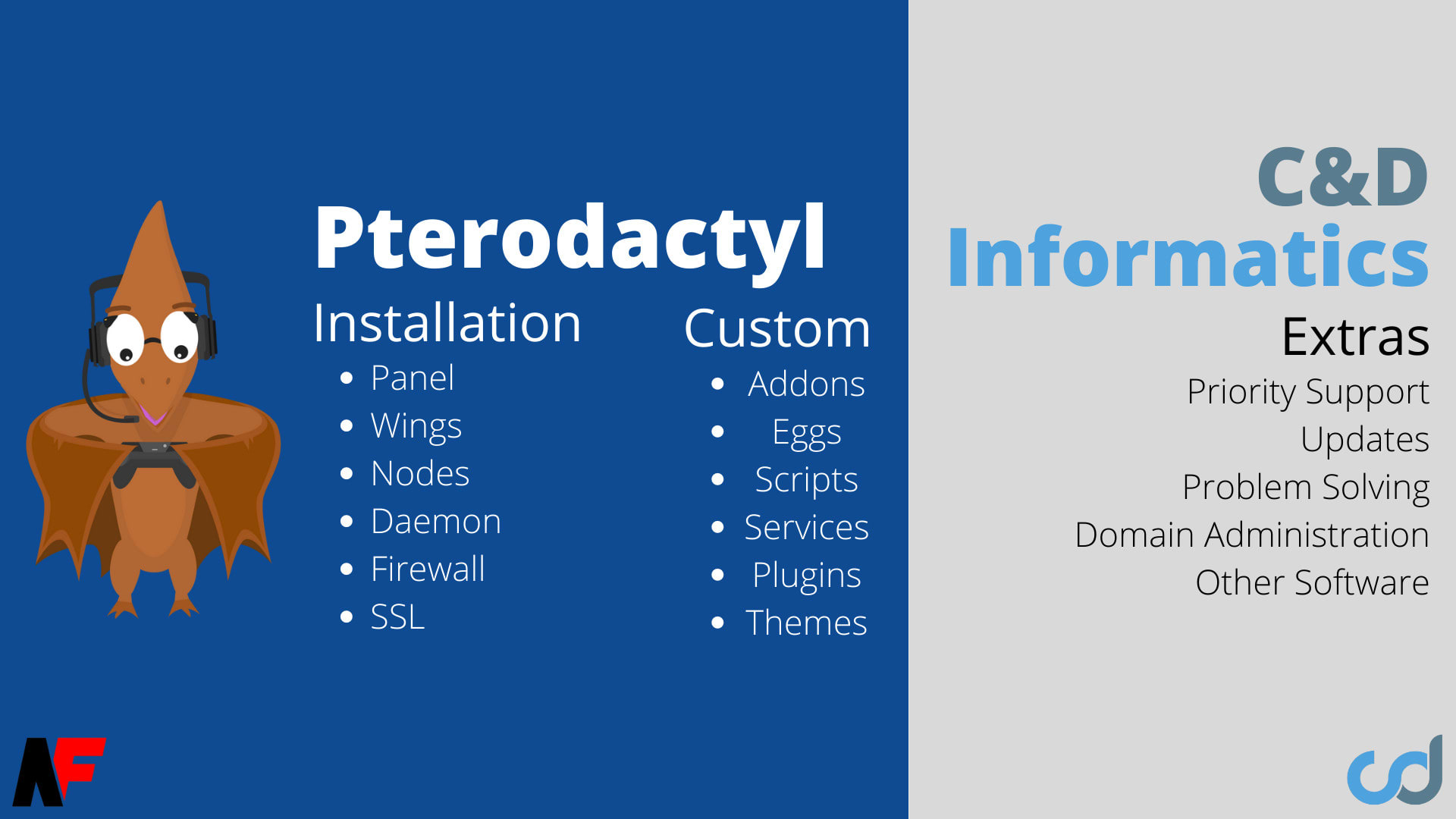 Setup pterodactyl, addons, themes on your system by Jobbedefeyter