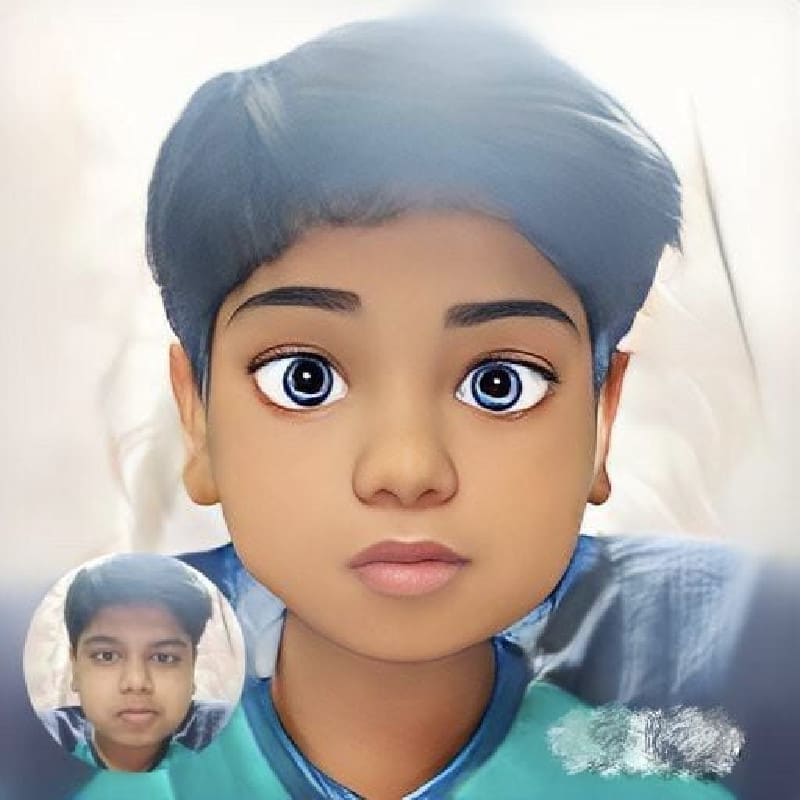 You can get a beautiful cartoon of any of your photo of your beautiful face  by Vishwanad | Fiverr