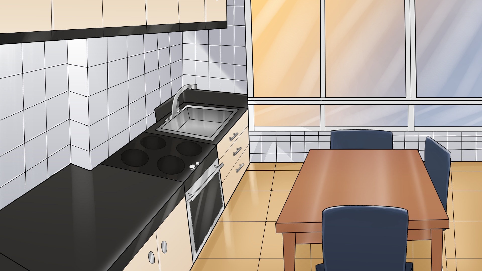 Visual novel background anime style game by Hxmmmm | Fiverr