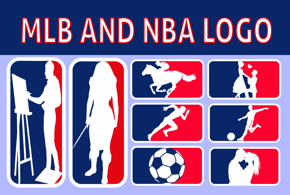 Samiyabloch: I will make custom nba, mlb parody logo tags , world