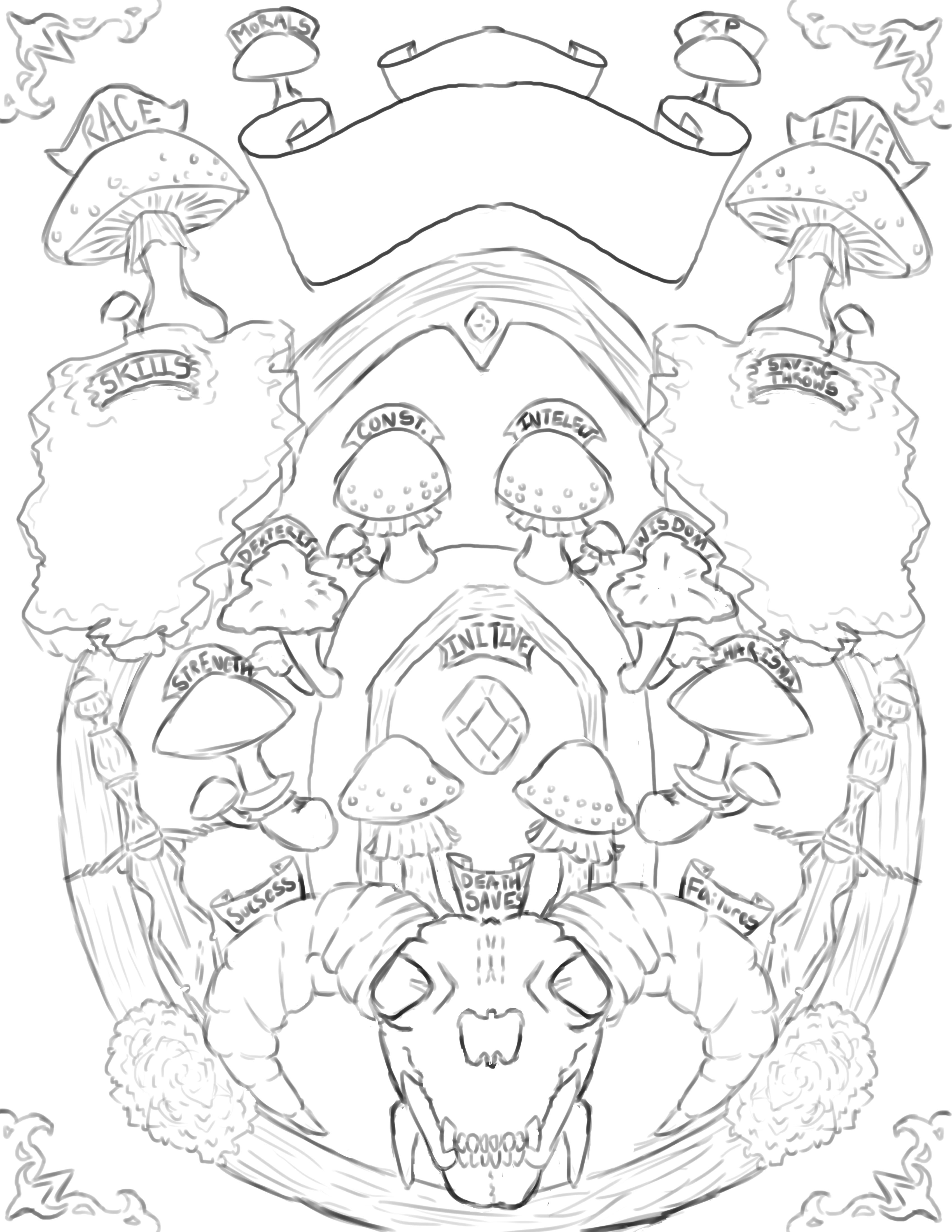 Make You A Custom Dnd Character Sheet By Noodlejuice7254 Fiverr