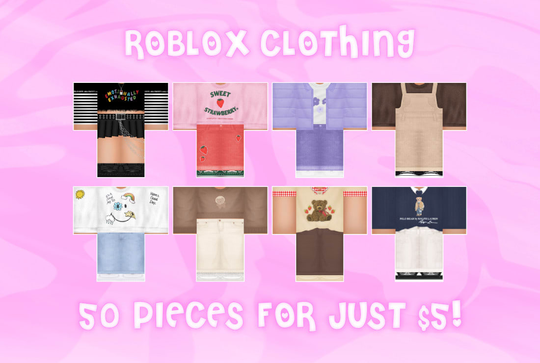 Provide roblox clothing templates for you to upload by Poggey