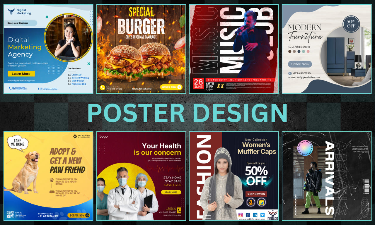 advertising posters templates