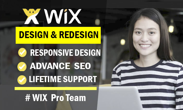 wix website design or wix redesign 