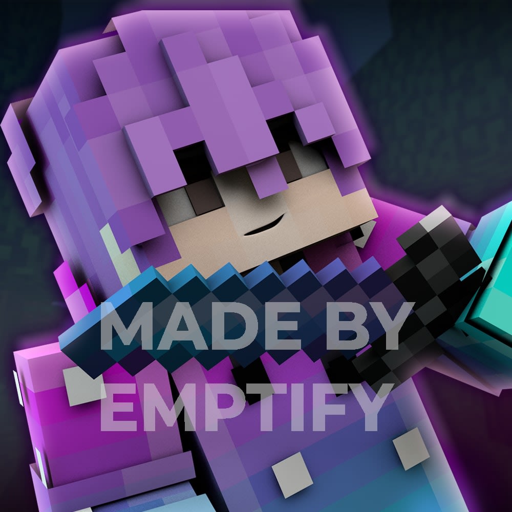 Make your own epic minecraft profile picture by Emptify | Fiverr