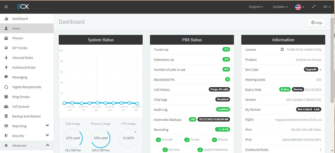 Install, setup and troubleshoot 3cx voip system for you by Ndakena 