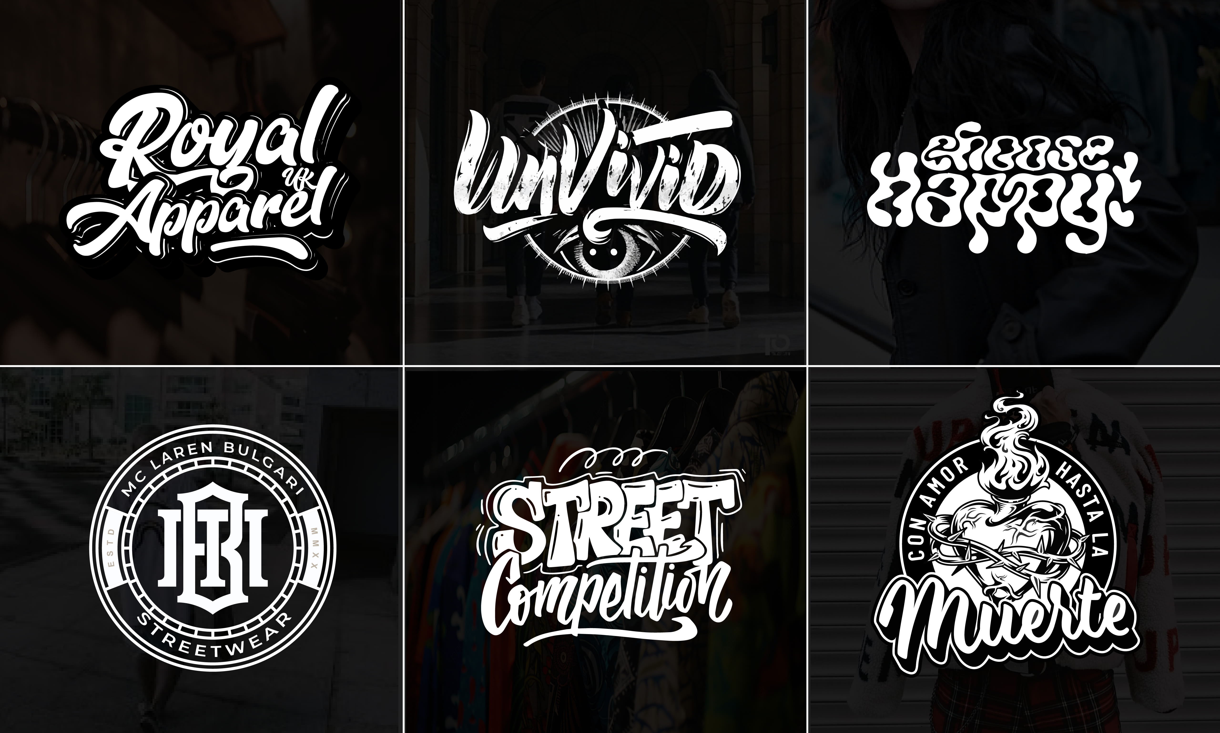 Design urban streetwear and fashion clothing brand logo by