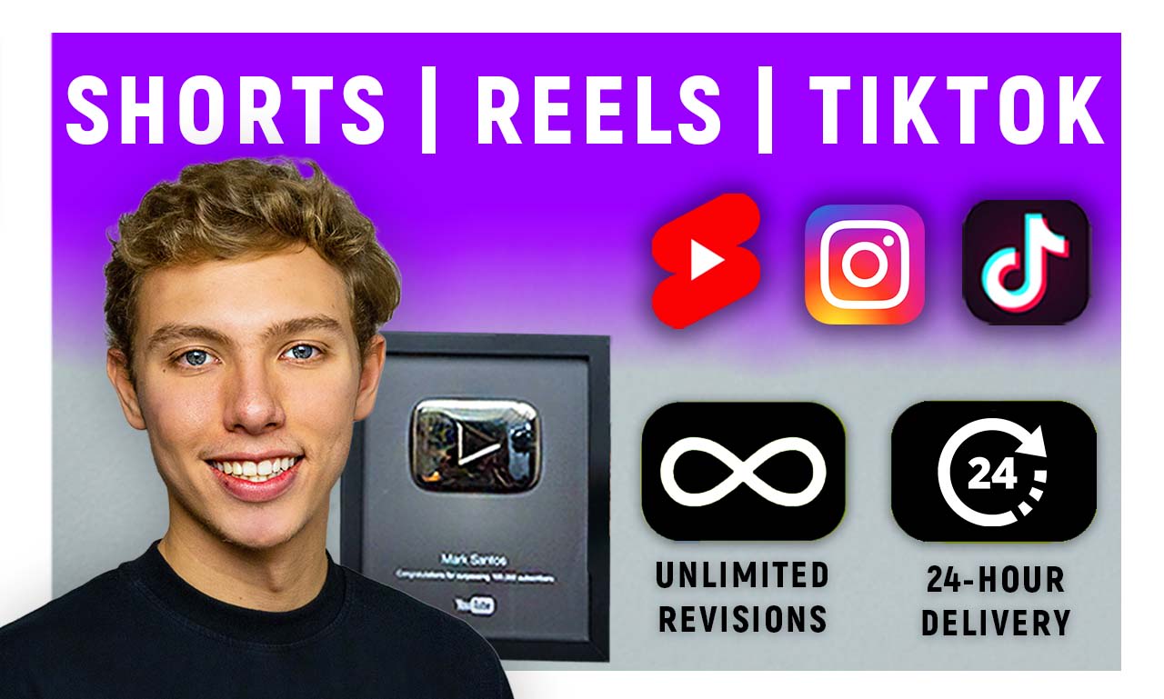 I will edit your tiktok reels shorts videos by Bernard_MD