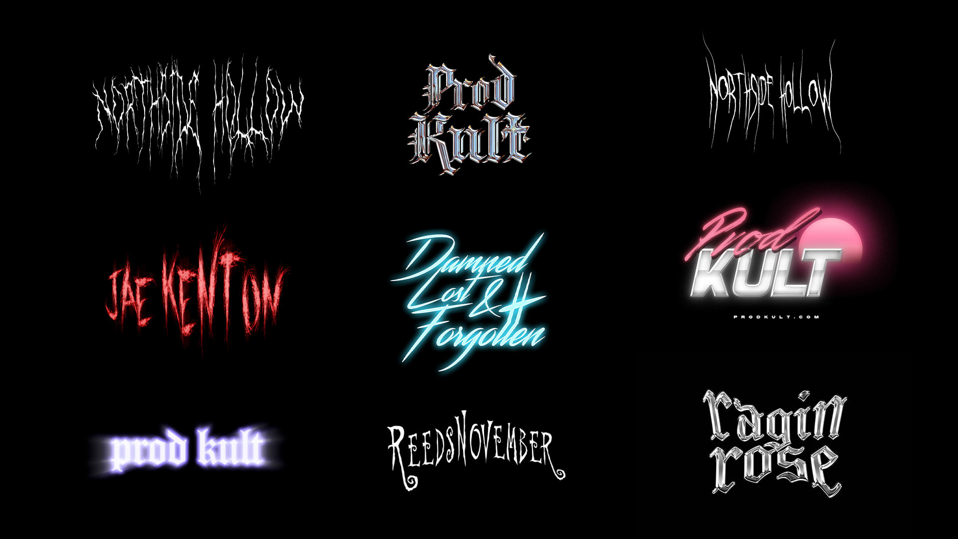 Design Custom Band Logo, Metal, Punk, Rock, Emo, Music, Dj ...