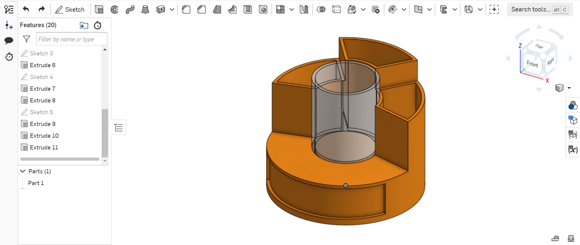 What is the best workflow alternative to 3D sketching  Onshape