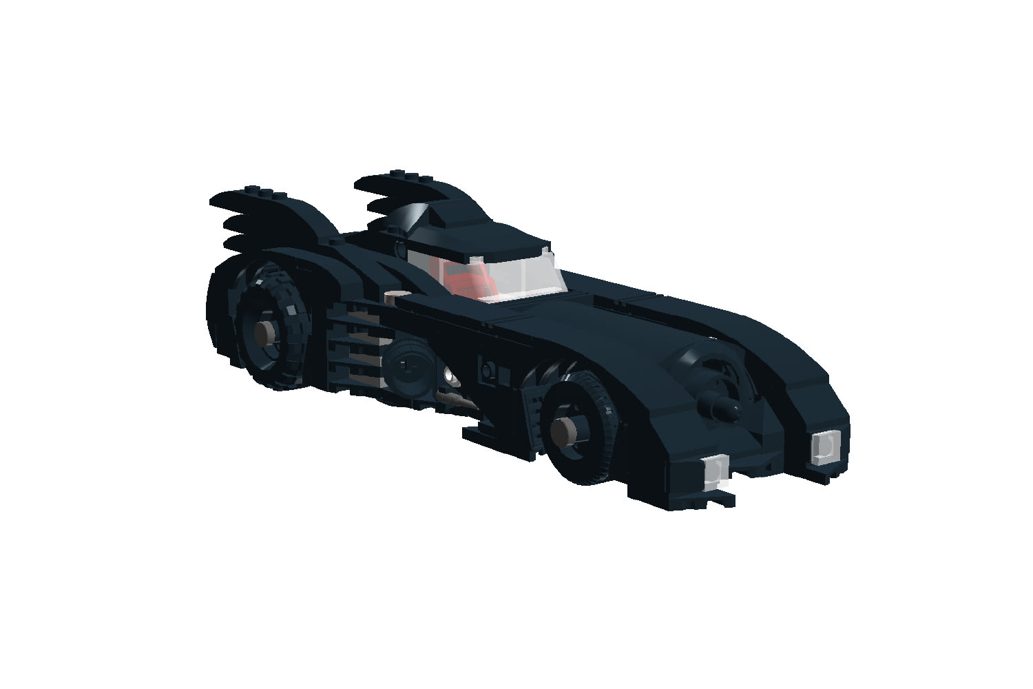 LEGO MOC Batmobile 1989 by LEGO_Joseph