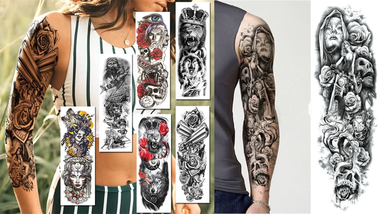 Do a realistic, temporary, tribal, t shirt, cover up tattoo by Musvigraphics72