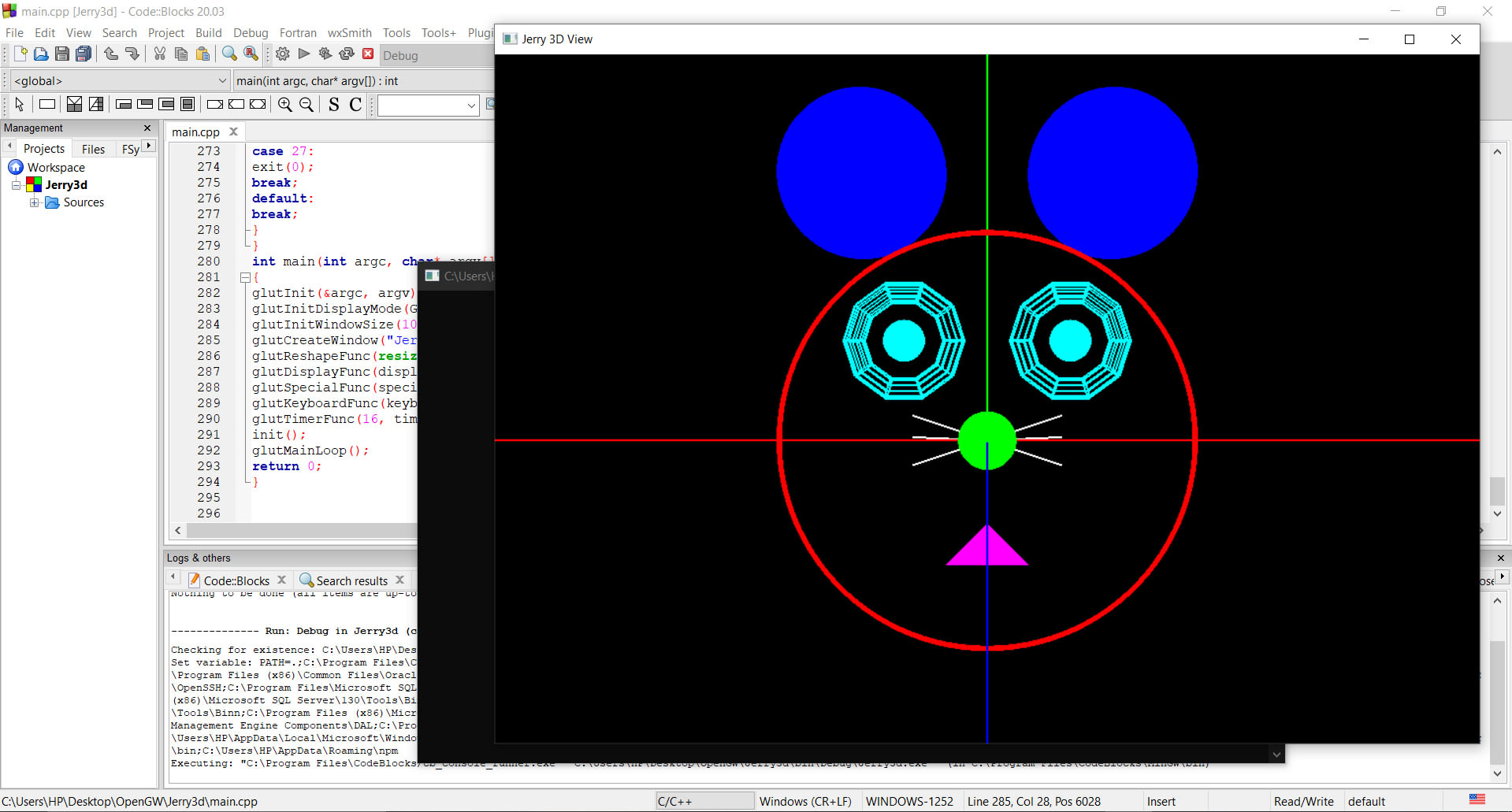 Glut Opengl Using OpenGL And GLUT In Visual Studio .NET 2003