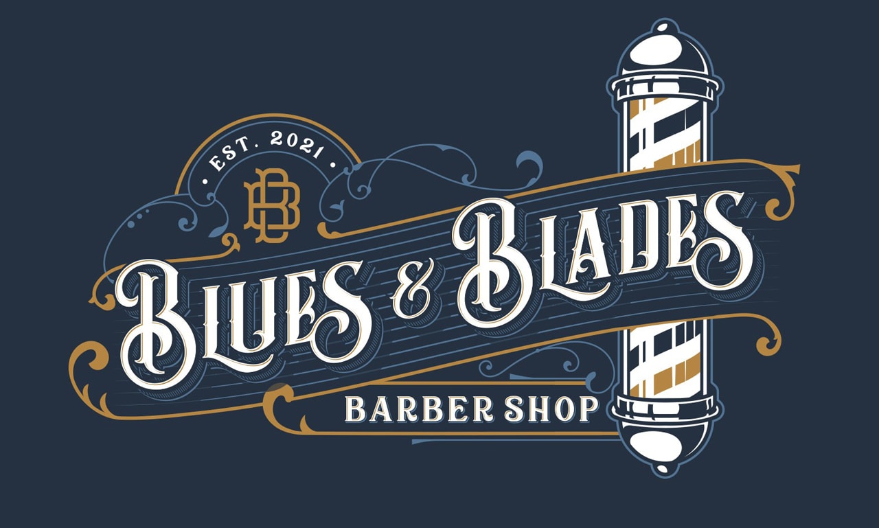 Design custom hand drawn retro vintage logo for tattoo barber shop by  Ambercaasebrit | Fiverr
