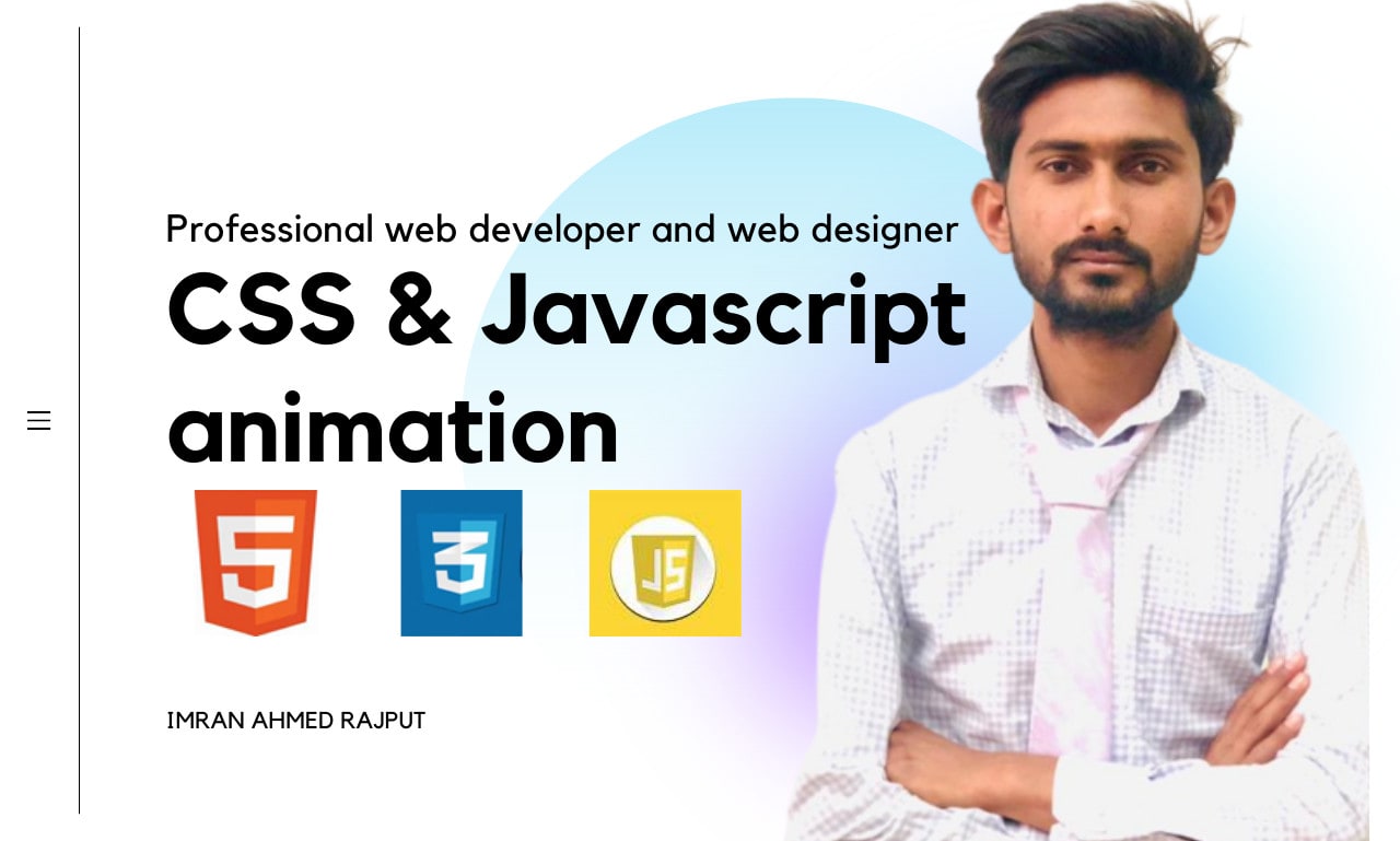 Make css, html and javascript animation for your website by Imr12a34n |  Fiverr