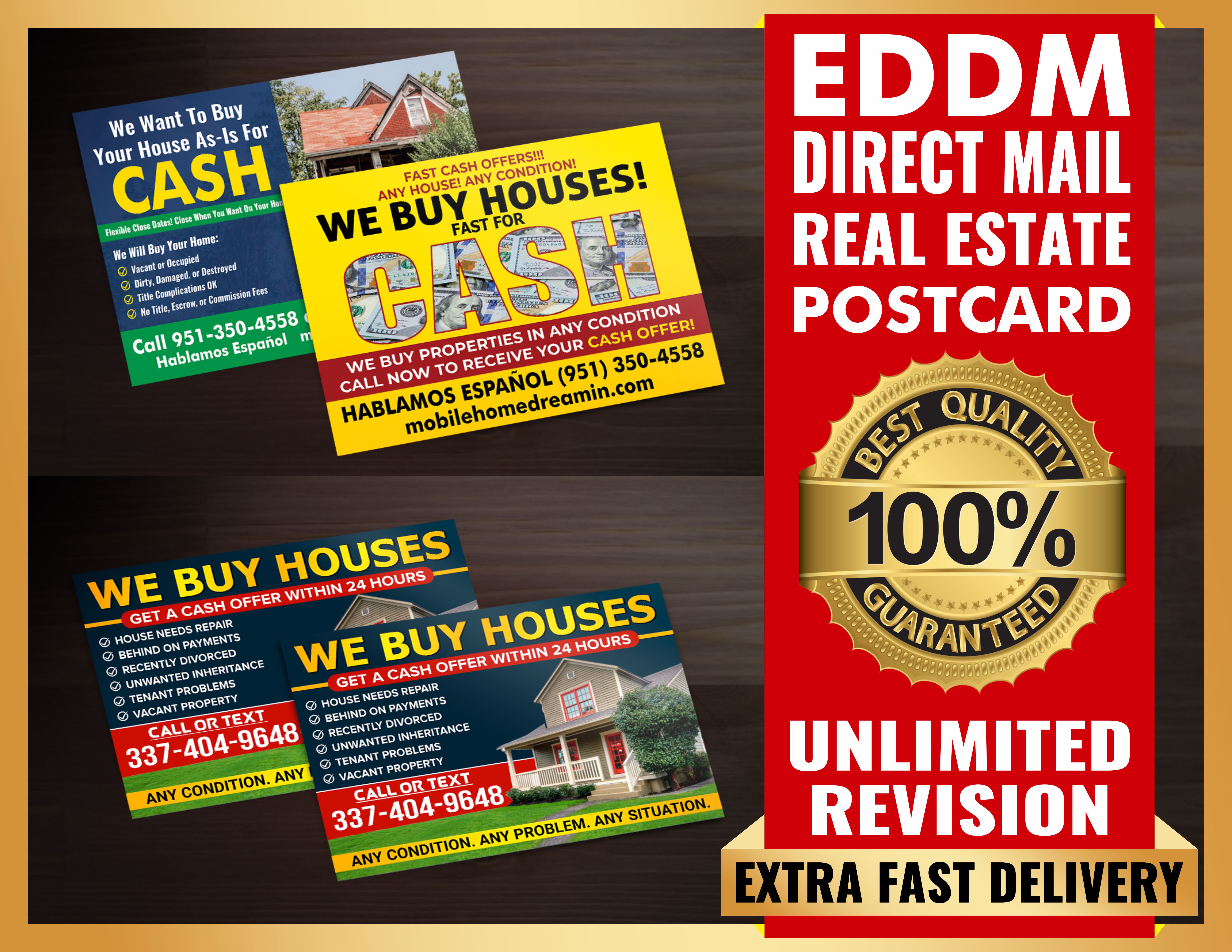 We need a powerful direct mail flyer for our professional home organizer  service, Postcard, flyer or print contest