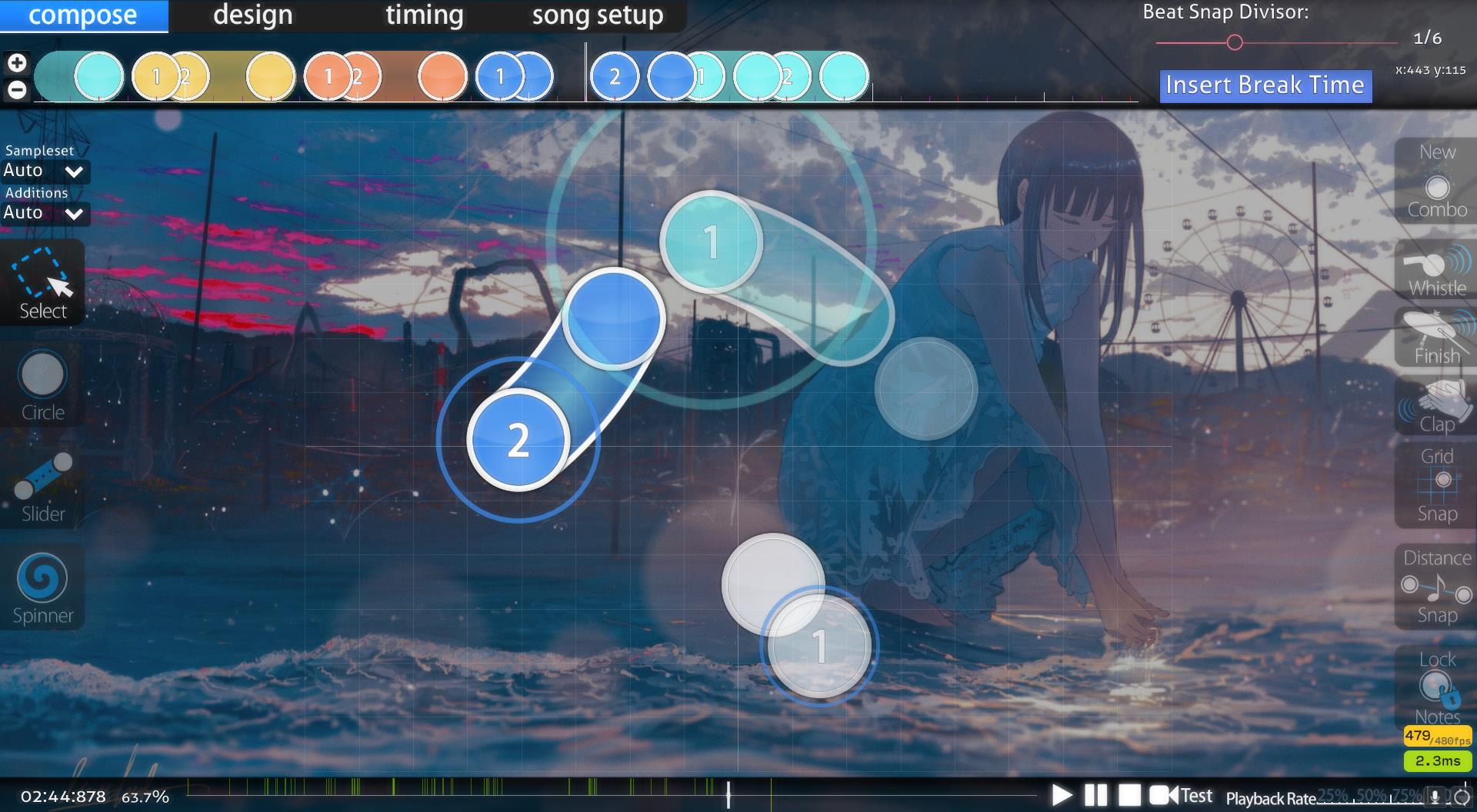 Create osu beatmaps for you by Acx2910
