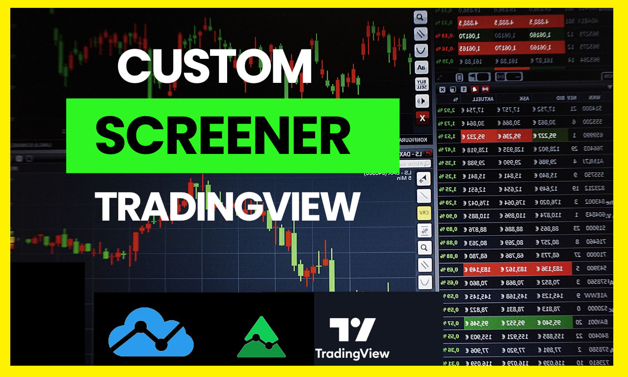 Create custom screener in tradingview by Tabrejalam | Fiverr