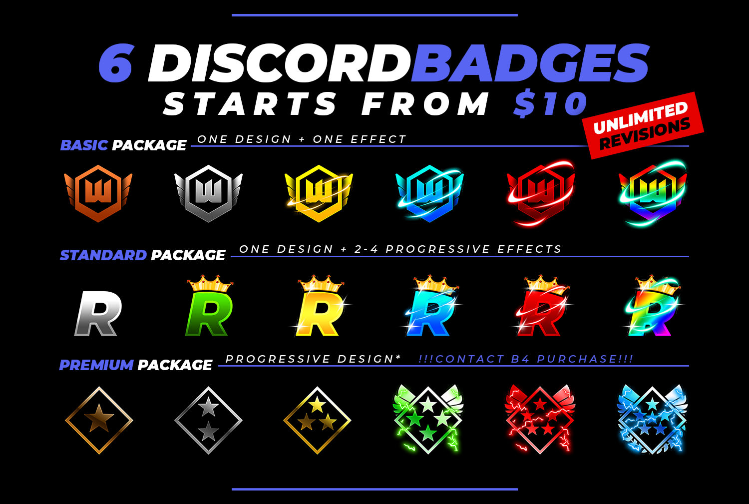 DISCORD ROLE BADGES - Payhip